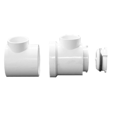 Charlotte Pipe And Foundry 3in. x 6in. x 1-1/2in. PVC Swivel Drum Trap PDT715